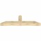Ekena Millwork Portland Rough Sawn Timber Gable Bracket, Douglas Fir, 72"W x 21"H x 6"D x 6"F, 7/12 Pitch GBW072X21X0606POR00RDF - alternate 4
